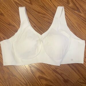 Honeylove Wireless Full-Coverage Comfort Bra in White